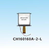 CH160160A-2-L 160x160 COG Dot Matrix LCD Display 160160 Layar Grafis UC1698 FPC Modul LCD Langsung dari Pabrik dengan Sistem Weld-in