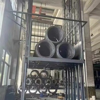 Hydraulischer Schwerlast-Lift mit Führungsschiene 1000-8000kg Fracht-Aufzug