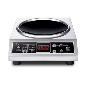 Nouvelle plaque de cuisson à induction électrique en acier inoxydable haute puissance, 2 brûleurs, commande tactile, fonction vapeur et ébullition, usage commercial complet - Product Image 6