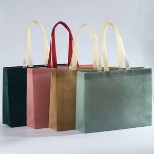 Eco Friendly High Quality Custom Logo Garment Cloths Non-woven Reusable Grocery Tote Shopping <b>Bags</b> Non Woven <b>Bag</b> - Product Image 3