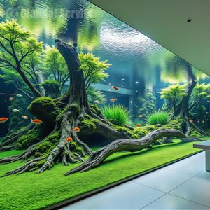 Bestseller 40-Gallon Commerciële Aquarium Groot Milieuvriendelijk Plastic Acryl Aquarium 50W Power Moderne Stijl Voor Eetkamer - Product Image 2