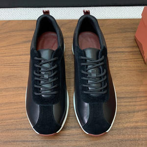 Zapatos Casuales de Verano para Hombre y Mujer, de Cuero Genuino y Gamuza, Punta Redonda, Estilo Alemán, Retro, para Parejas - Product Image 2