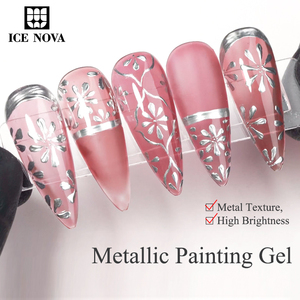 Esmalte de <span class=keywords><strong>Uñas</strong></span> Metálico en Gel, Marca Privada, Efecto Cromo Espejo, Líquido Metálico Vegano, Alta Densidad, Ecológico, Sin HEMA - Product Image 3