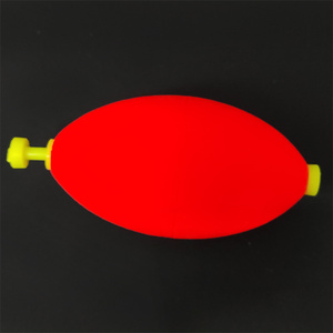 Flotador de pesca de Oliva de espuma sin peso y ponderado de Color rojo, flotador de pesca de bagre, flotador de aparejo de pesca - Product Image 2