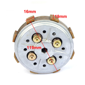 Cesta de conjunto de tambor de configuración de embrague completa (5 uds) Kit de placas de fricción placas de embrague para <span class=keywords><strong>YAMAHA</strong></span> YBR125 <span class=keywords><strong>YB</strong></span> 125 XTZ125 - Product Image 5