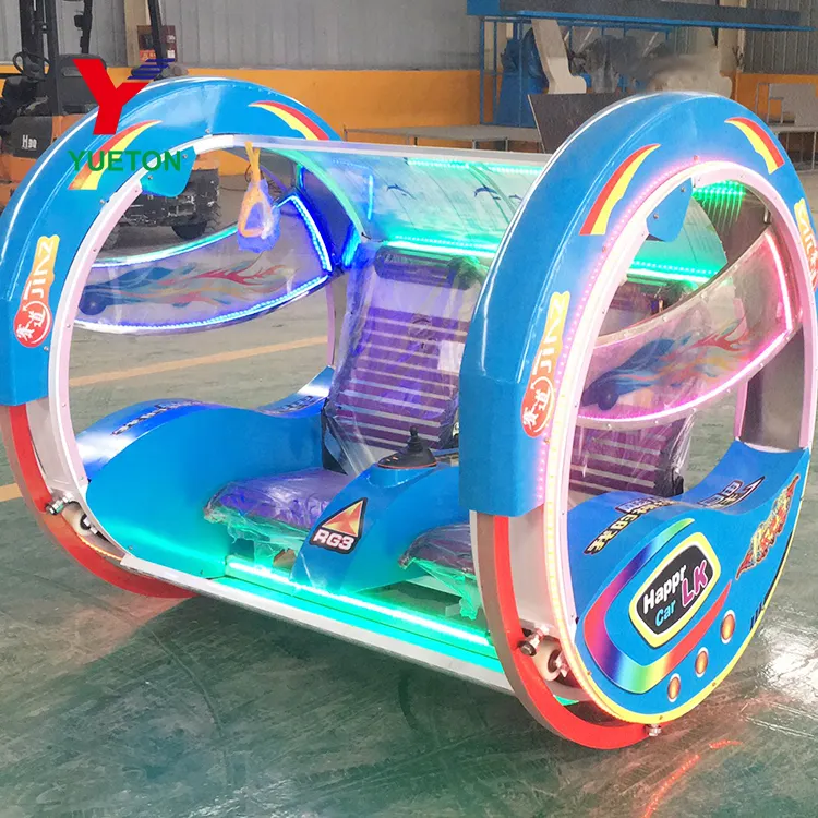 Crianças equipamento de atração do parque de diversões feliz leba carro equitação elétrica adulto balanço para venda