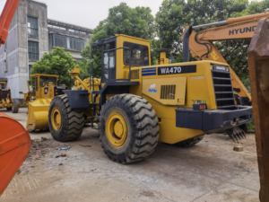 Cargadora de Ruedas KOMATSU WA200-WA470 de Primera Marca, Maquinaria de Construcción Usada con Motor y Bomba, Alta Eficiencia Operativa en SHANGHAI - Product Image 4