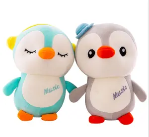 Funny 20cm penguin stuffed Animal super soft crane machine plush toys for sale