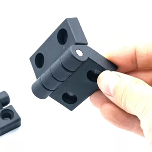 Black PA66 <strong>Plastic</strong> <strong>Hinge</strong> Nylon <strong>Hinge</strong> <strong>Plastic</strong> Industrial 65*65 40*40 Holes Distance Nylon <strong>Hinge</strong> - Product Image 6