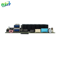 ELSKY NANO4E NANO-ITX 120x120mm Mendukung Intel Gemini Lake J4125 Motherboard Mendukung Windows 11 EDP LVDS DDR4 NGFF M.2 NVME 2xLAN