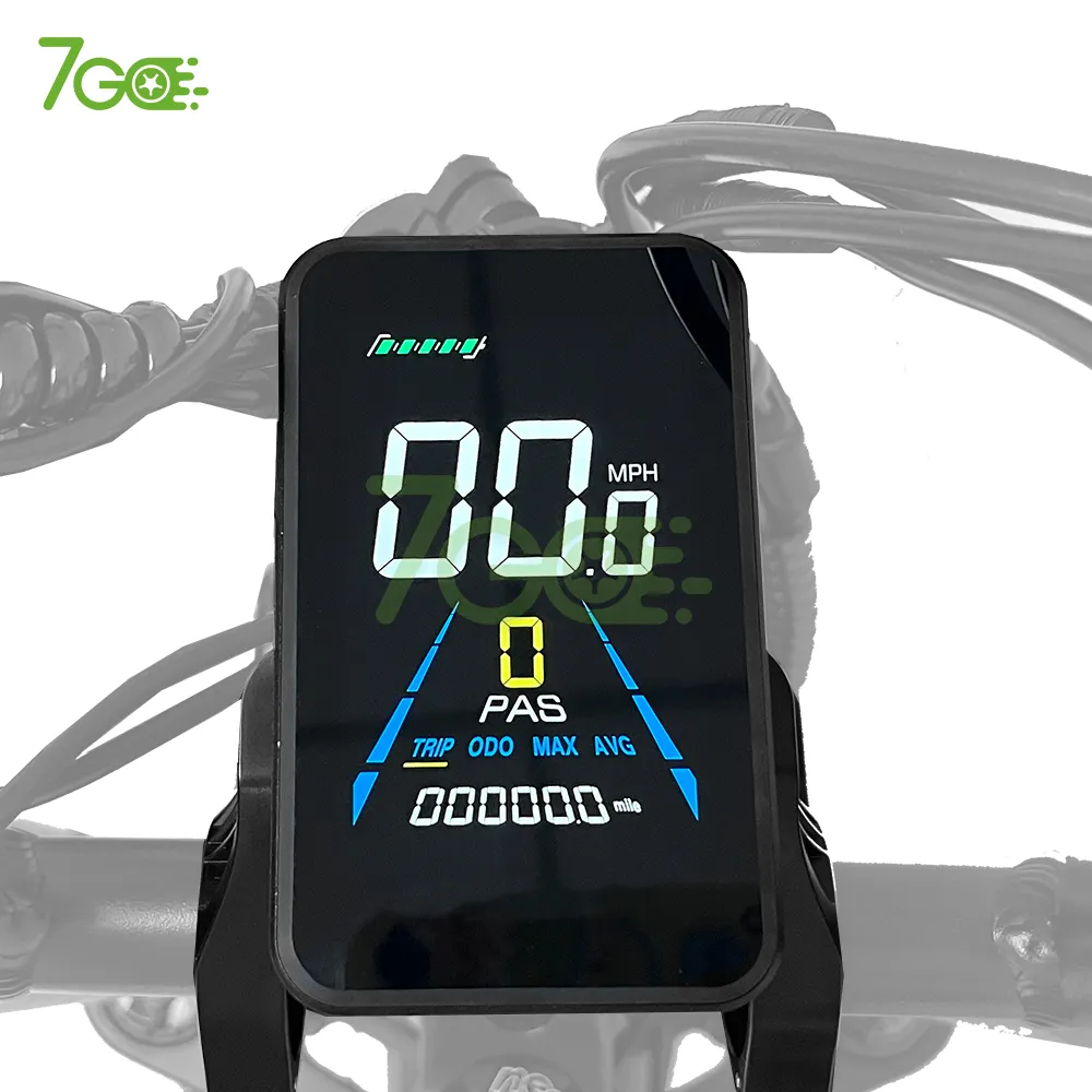 US EU Warehouse Stock Ebike parts protocol E bicycle Smart colorful screen electric bike lcd display