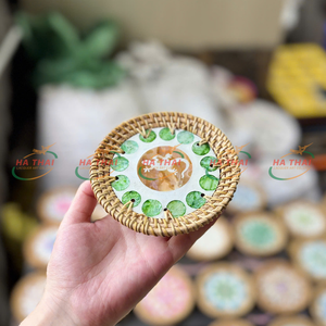 Petits plats décoratifs faits à la main nacre incrustation finition laque plateau à bijoux cadeau unique - Product Image 6