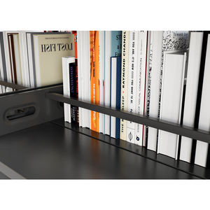 Estantería moderna de estilo industrial para el hogar, oficina y <span class=keywords><strong>biblioteca</strong></span> escolar para organizar extensas colecciones de libros, muebles - Product Image 4
