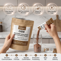 Poudre Protéinée Complète Halal ODM, Direct Usine, Keto-Adaptée, Conditionnement en Vrac, Qualité Supérieure, Marque Privée, Complément Alimentaire