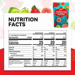 Biochentemultitamin אלקטרוליטים מולטי אבקת ללא סוכר-אלקטרוליטים-סיבולת & תוספת אנרגיה - Product Image 5