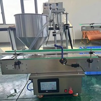 Machine de remplissage automatique de liquides et de pâtes (miel, huile) de haute qualité pour bureau, avec emballage en flacons en verre, idéale pour les petites entreprises