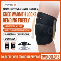 Genouillère de protection professionnelle réglable en néoprène avec coussinet de gel rotulien et fermeture auto-agrippante pour hommes et femmes, soutien sportif latéral