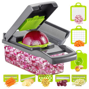 14 1 Durable Manual Vegetable <b>Chopper</b> Cutter Onion <b>Chopper</b> Fruits Slicer <b>Potatoes</b> Peeler Fruit & Vegetable Tools - Product Image 2