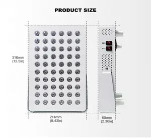 Wholesale Phototherapy Red NIR 5 Wavelengths Infrared Device PDT Machine Led Red Light Therapy Panel