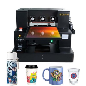 UV Printer Small A3 Flat Plastic Mobile Phone case Instrument Panel Jigsaw Label Packaging Box Glass Cup Printing Machine - Product Image 1