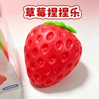 Jouets anti-stress à pétrissage de fruits, à succès, avec styles variés, à récupération lente, à haute valeur esthétique, pour le soulagement et la relaxation