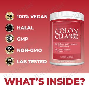 Poudre Détox Colon Julong – Cure Détox Douce pour les Intestins <span class=keywords><strong>de</strong></span> 30 Jours avec Psyllium et <span class=keywords><strong>Feuille</strong></span> <span class=keywords><strong>de</strong></span> Séné - Product Image 3