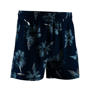 Shorts de bain convertibles pour hommes, impression par sublimation, deux poches, anti-UV, pour la plage et le surf - Product Image 5