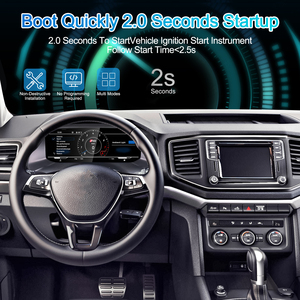 Navihua <span class=keywords><strong>LCD</strong></span> kỹ thuật số Bảng điều khiển hiển thị bảng điều khiển ảo Bảng điều khiển Bảng điều khiển màn hình buồng lái cho <span class=keywords><strong>VW</strong></span> amarok 2019-2020 - Product Image 6