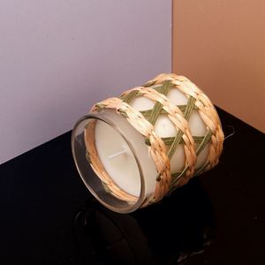 Bougie artistique en cire de soja, écologique, sans flamme, design moderne, pour les fêtes, la fête des mères, Thanksgiving, les mariages, la décoration de la maison, en récipient - Product Image 2