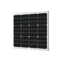Panneaux solaires monocristallins 50w, haute/basse température, capacité nominale