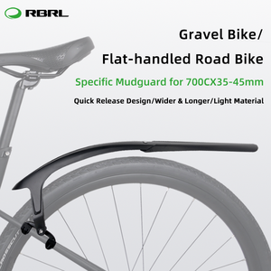 Rbrl Speed Rocker Quick Release Nieuwe Voor En Achter Grind Fiets Specifieke Spatborden - Product Image 3
