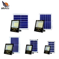 Projecteur Led solaire, conforme à la norme Ip65, avec télécommande, éclairage à large faisceau, luminaire d'extérieur, 50w