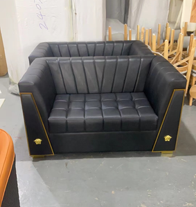 वाणिज्यिक आधुनिक हुक्का लाउंज फर्नीचर कैफे नाइट क्लब विनाइल चमड़े के बूथ बैठने वाले सोफे रेस्तरां टेबल और कुर्सी सेट - Product Image 5