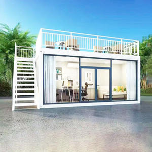 Conteneur hôtelier préfabriqué à panneaux sandwich de 40 pieds, <span class=keywords><strong>bureau</strong></span> mobile, <span class=keywords><strong>bureau</strong></span> à domicile – <span class=keywords><strong>Vente</strong></span> chaude - Product Image 2