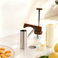 Machine à biscuits étoiles en acier inoxydable 304, pistolet à biscuits 13 pièces, machine à biscuits à pression, pistolet à crème