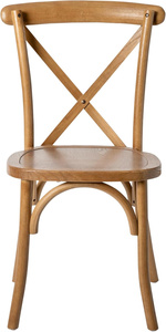 Cadeiras de Madeira Maciça Crossback Empilháveis por Atacado para Hotel, Banquete, Restaurante, Casamento e Festa - Product Image 3