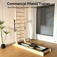 Lit de Pilates MZMM en érable de haute qualité avec accessoires réglables pour centre de fitness et Reformer CoreAlign