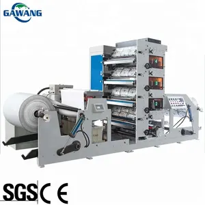 Maoyuan Good Used Mehrfarbige Papiertüte Pappbecher Rolling Paper Printing Machine mit UV-Trocknung Made in China zum Verkauf