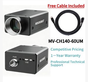 กล้องอุตสาหกรรม Hik Robot MV-CH140-60UM 14MP Mono BSI GigE Area Scan พร้อมขาตั้งแบบ Flange Mounting ผลิตในจีน - Product Image 1
