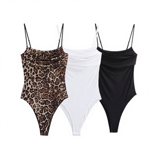 Woven Solid Halter Neck High Waist 2 Piece Beach Swim Cover-Up Dress 100% Polyester <b>Bikini</b> Style Breathable Quick Dry <b>Plus</b> <b>Size</b> - Product Image 2