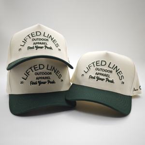 Casquette de baseball sportive en coton Oxford Dobby 5 panneaux personnalisée de haute qualité, broderie 3D bicolore, motif fruit - Product Image 1