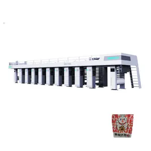 High speed electronic shaft high stability computer automatic overprinting gravure printing machine