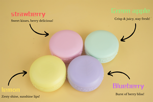 Nouveau <span class=keywords><strong>baume</strong></span> <span class=keywords><strong>à</strong></span> lèvres de marque privée meilleure vente logo personnalisé saveurs mini macaron aux fruits biologiques hydrate empêche les gerçures <span class=keywords><strong>à</strong></span> lèvres - Product Image 6