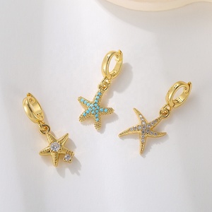 Ciondoli Fai da Te con Chiusura Universale a Clip, Coda di Pesce, Stella Marina, Conchiglia, Accessori per Bigiotteria - Product Image 3