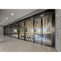 Système de porte coulissante automatique commerciale en verre et porte d'entrée de centre commercial - Opérateur de porte coulissante double en verre et kit moteur pour hôtel