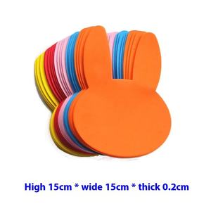 Arte de esponja de espuma hecho a mano, juguetes creativos de pasta, pegatinas de pared, arte de pared inspirado en la naturaleza para diseño de entorno de jardín de infantes - Product Image 3