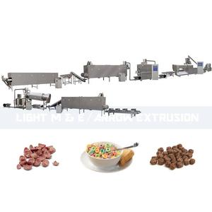 Línea <span class=keywords><strong>de</strong></span> Procesamiento Automática <span class=keywords><strong>de</strong></span> Cereales para Desayuno <span class=keywords><strong>con</strong></span> Doble Tornillo, Máquinas Extrusoras y Horno <span class=keywords><strong>de</strong></span> Cocción <span class=keywords><strong>de</strong></span> Alta Capacidad 100~1000 - Product Image 2
