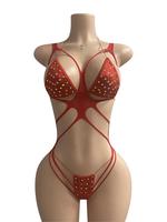 Tenues de strip-teaseuse ELITES, combinaison, bikini, lingerie, combinaison en résille, tenues de lingerie pour la danse sur barre