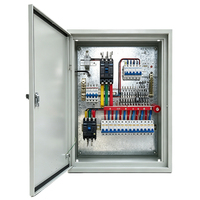 Armoire de commande électrique triphasée avec fonction de démarreur progressif de 160 kW pour équipement de traitement des eaux usées