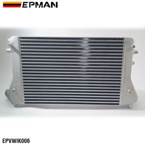 อินเตอร์คูลเลอร์ EPMAN แบบติดตั้งด้านหน้าสำหรับรถยนต์ VW GTI Jetta MK5 MK6 FMIC อินเตอร์คูลเลอร์สำหรับรถยนต์ Audi A3 FSI <span class=keywords><strong>TSI</strong></span> 2.0T Gen2 06-10 รุ่น EPVWIK006 - Product Image 2
